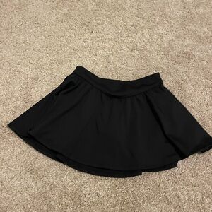 Art Class Black Athletic Skort Girls Size 6/7 NWOT